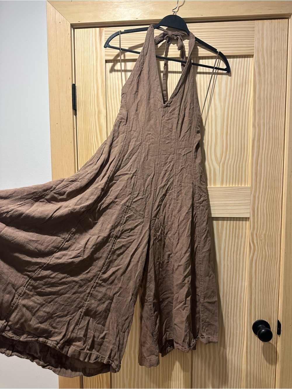 Free People Brown Halter Maxi Dress - Picture 3 of 4
